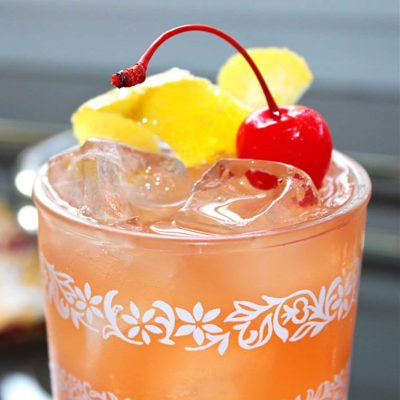 Amaretto Sour With Bourbon