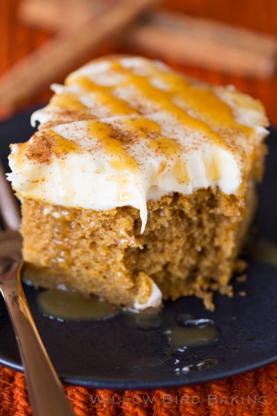 Pumpkin Spice Latte Snack Cake