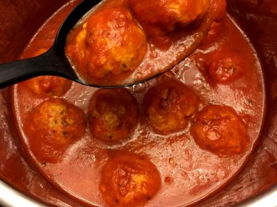 Instant Pot Meatballs In Tomato Sauce