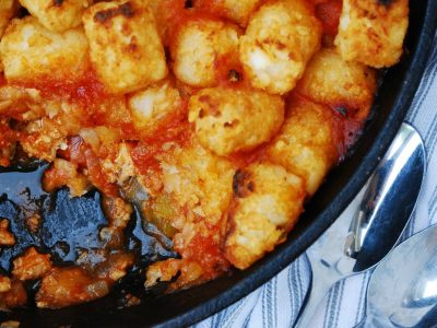 Kid-Friendly Skillet Sloppy Joe Casserole (GF, DF, Egg, Peanut, Tree Nut Free)