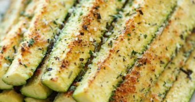 Baked Parmesan Zucchini