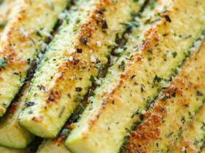 Baked Parmesan Zucchini