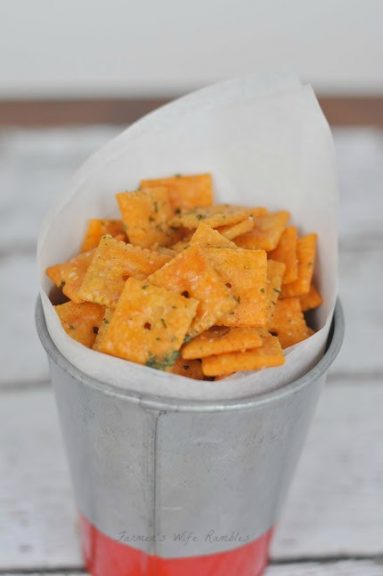 Ranch Cheeze-It Recipe ~ Perfect After School Snack