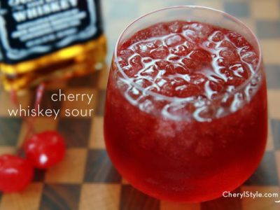 Cherry Whiskey Sour