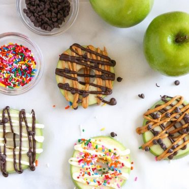 Donut-Shaped Apple Snacks