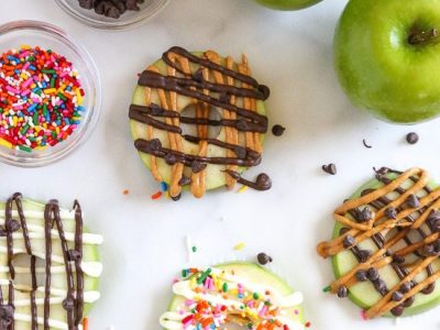 Donut-Shaped Apple Snacks