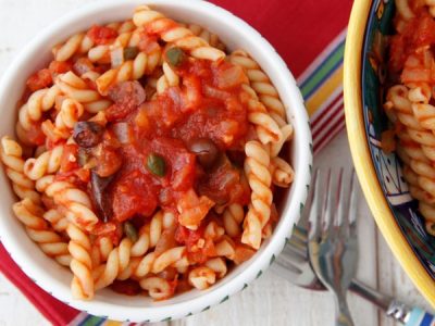 Kid Friendly Puttanesca recipe | Epicurious.com