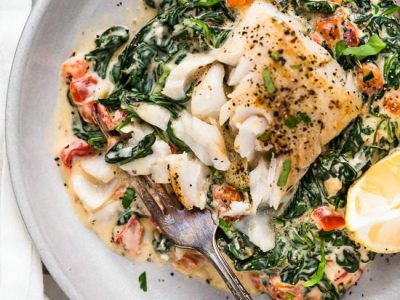 Fish Florentine