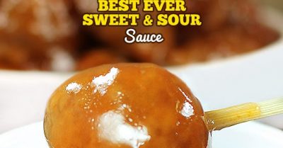 The Best Ever Simple Sweet and Sour Sauce