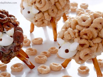 Cheerios Sheep Snacks