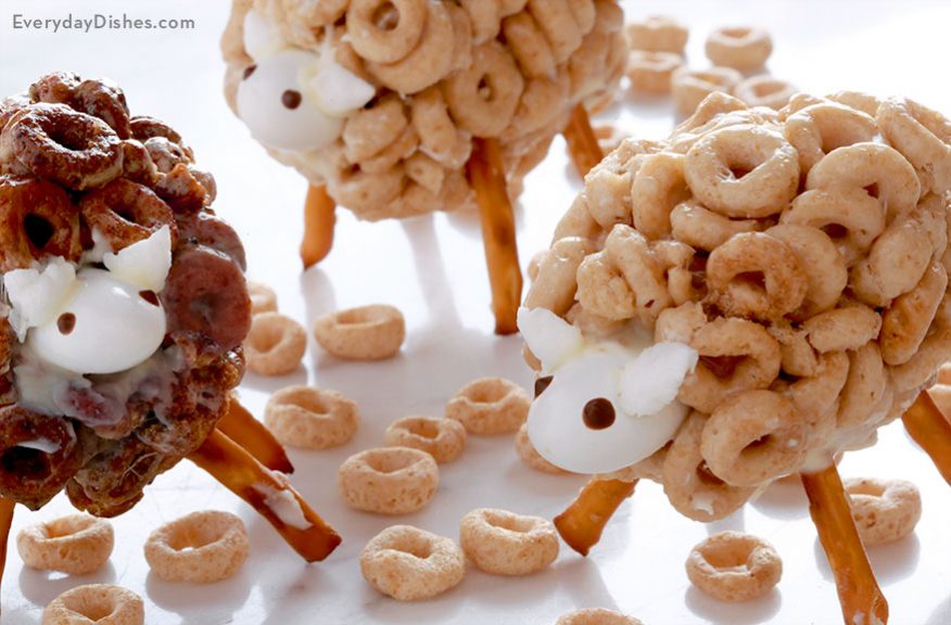 Cheerios Sheep Snacks