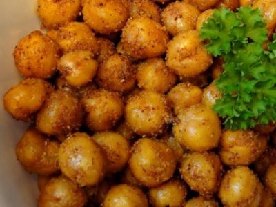 Simple Roasted Chickpea Snack