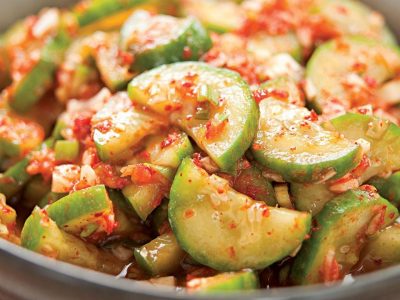 Quick Cucumber Kimchi