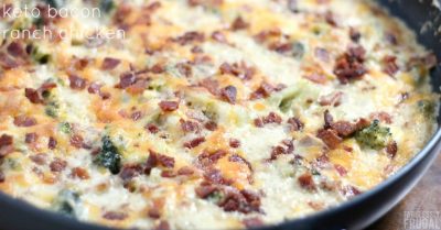 Keto Bacon Ranch Chicken