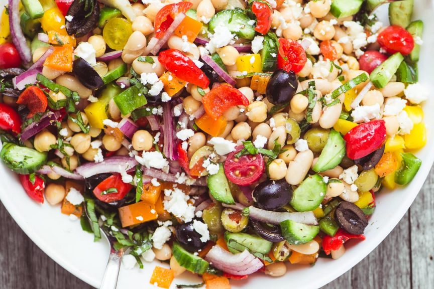 Mediterranean Bean Salad