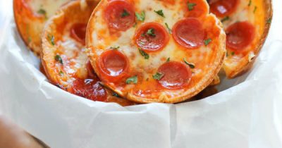 Mini Deep Dish Pizzas