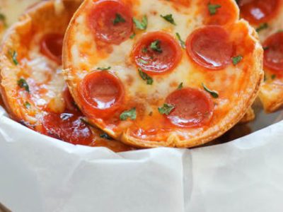 Mini Deep Dish Pizzas