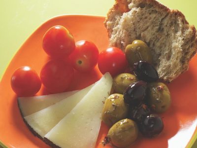 Mediterranean Picnic Snack