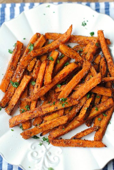Sweet and Spicy Sweet Potato Fries