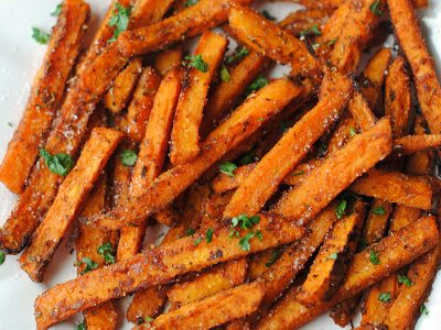 Sweet and Spicy Sweet Potato Fries