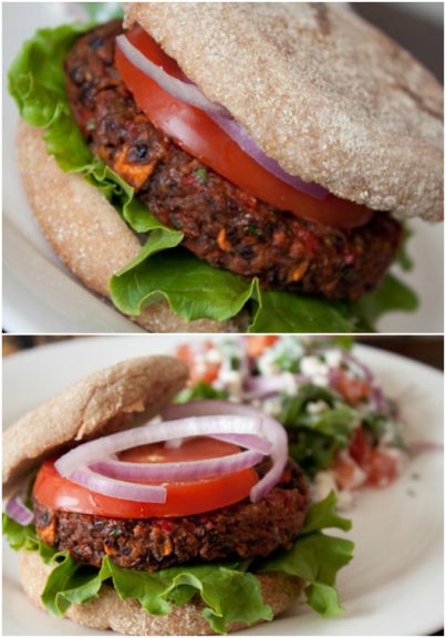 Vegan Black Bean Burgers