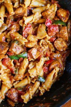 Chicken Fajita Pasta