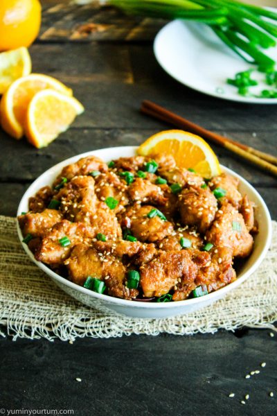 Spicy Orange Sesame Chicken