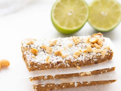 Key Lime Cashew Crunch Protein Bars