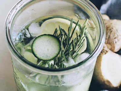 Superfood Flat Belly Cucumber Detox Water to Curb Cravings