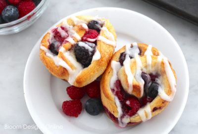 Berry Breakfast Buns