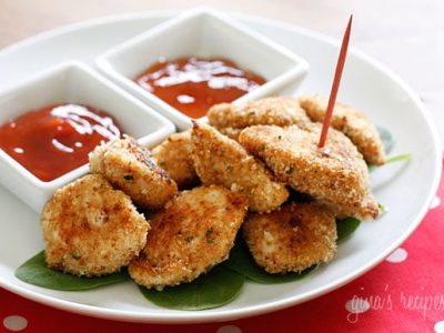 Healthy Baked Chicken Nuggets