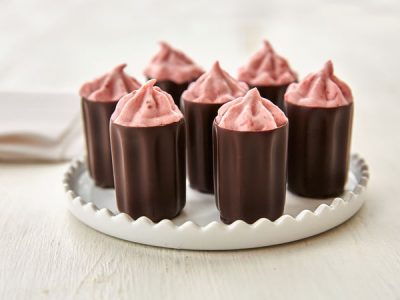 Strawberry Mousse Dessert Cups