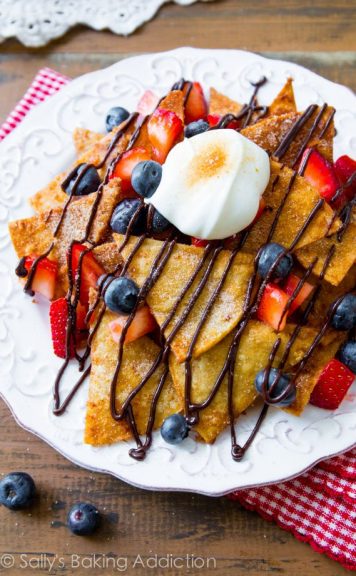 Dessert Nachos