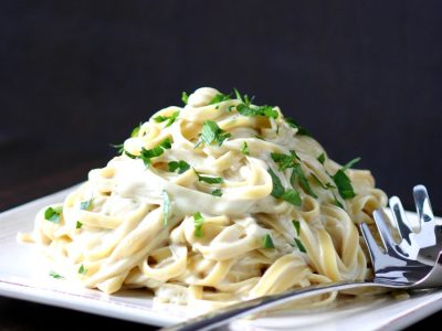 Vegan Fettuccine Alfredo