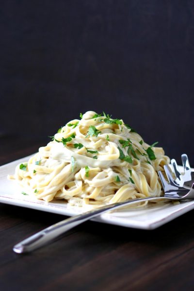 Vegan Fettuccine Alfredo