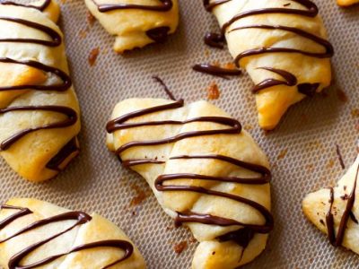 20 Minute Chocolate Croissants