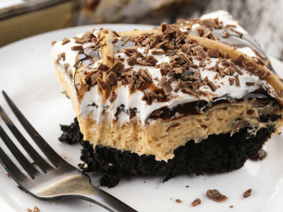 Peanut Butter and Chocolate Layered Dessert