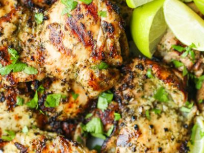 Cilantro Lime Chicken Thighs