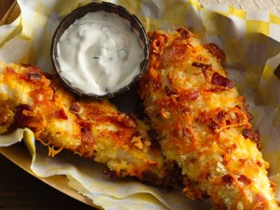 Cheddar Bacon Chicken Tenders