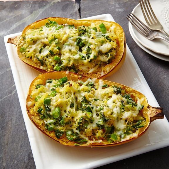 Spaghetti Squash Lasagna With Broccolini