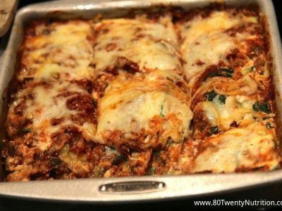 Skinny Zucchini Lasagna – low carb and gluten free!