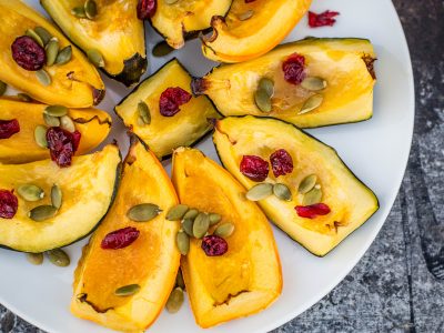 Maple Roasted Acorn Squash