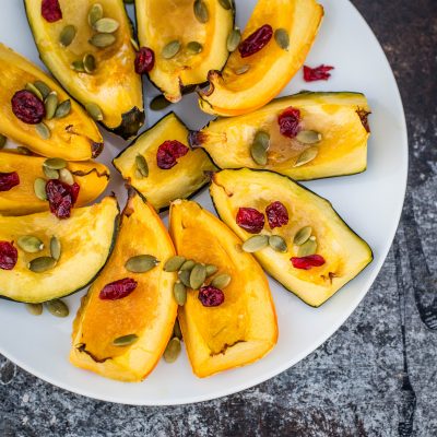 Maple Roasted Acorn Squash