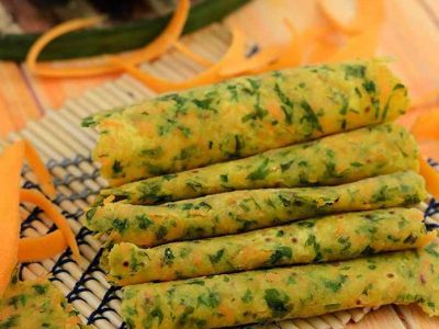Carrot and Coriander Roti ( Gluten Free Recipe)
