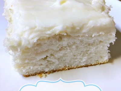 Jazzed Up White Cake
