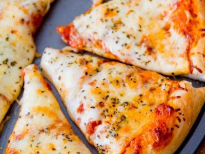 Homemade Extra Cheese Pizza