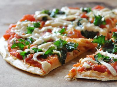 Easy Vegan, Gluten-Free Chickpea Crust Pizza
