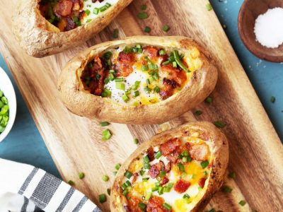 Breakfast Baked Potatoes