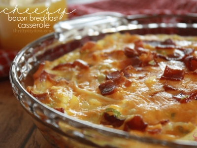 Bacon, Egg, Cheese and Hashbrown Breakfast Casserole