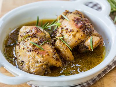 Slow Cooker Honey Mustard Chicken
